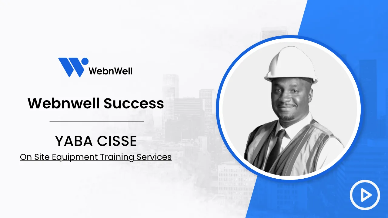Yaba Cisse – On-Site Equipment Training